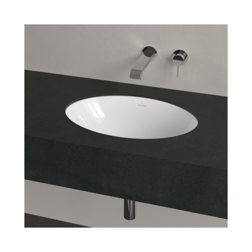 Villeroy & Boch 4A540001 - Upotettava pesuallas LOOP&FRIENDS 48,5x32,5 cm keraaminen/valkoinen