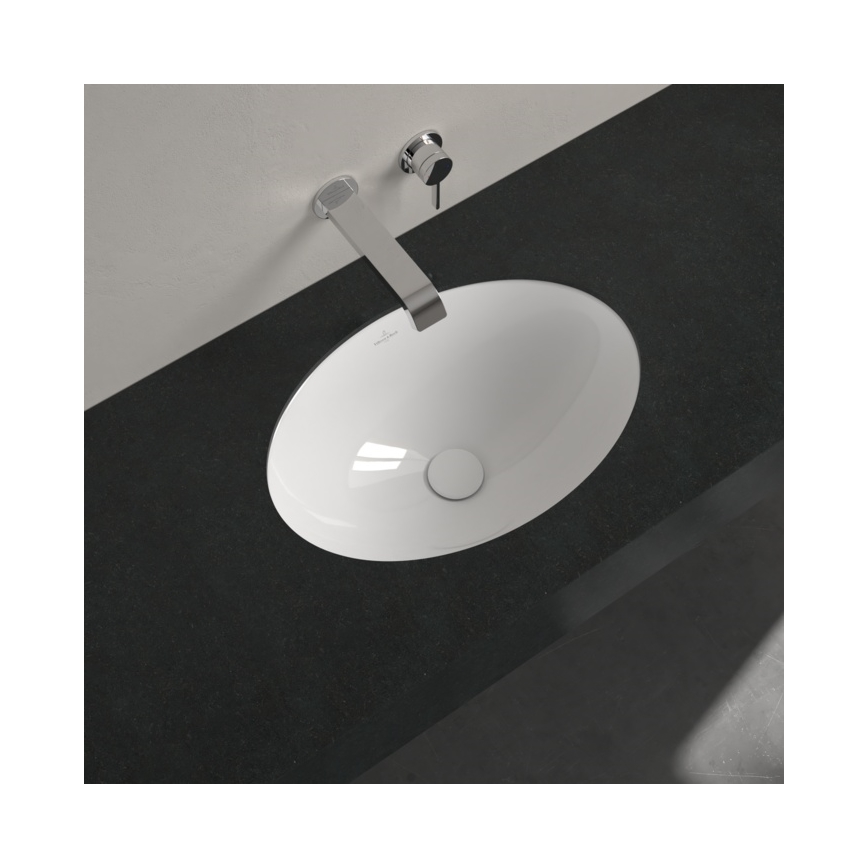 Villeroy & Boch 4A540001 - Upotettava pesuallas LOOP&FRIENDS 48,5x32,5 cm keraaminen/valkoinen