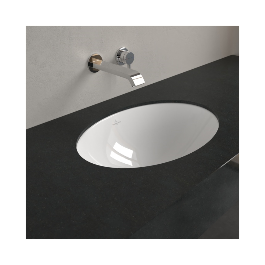 Villeroy & Boch 4A540001 - Upotettava pesuallas LOOP&FRIENDS 48,5x32,5 cm keraaminen/valkoinen