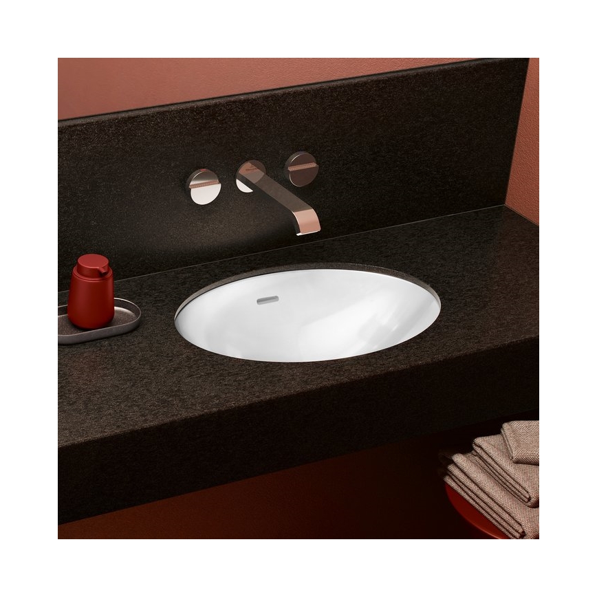 Villeroy & Boch 4A540001 - Upotettava pesuallas LOOP&FRIENDS 48,5x32,5 cm keraaminen/valkoinen