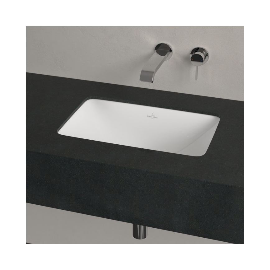 Villeroy & Boch 4A5600R1 - Upotettava pesuallas LOOP&FRIENDS 45x28 cm keramiikka/valkoinen