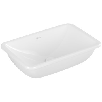 Villeroy & Boch 4A570101 - Upotettava pesuallas LOOP&FRIENDS 54x34 cm keramiikka/valkoinen