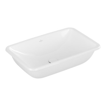 Villeroy & Boch 4A580001 - Upotettava pesuallas LOOP&FRIENDS 61,5x38 cm keramiikka/valkoinen