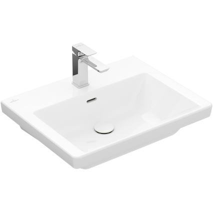 Villeroy & Boch 4A706001 - Seinäkiinnitteinen pesuallas SUBWAY 3.0 60x47 cm keramiikka/valkoinen