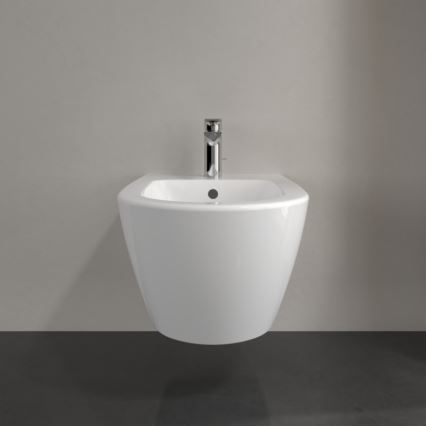 Villeroy & Boch 54000001 - Seinään asennettava bidee SUBWAY 2.0 37x56 cm keraaminen/valkoinen