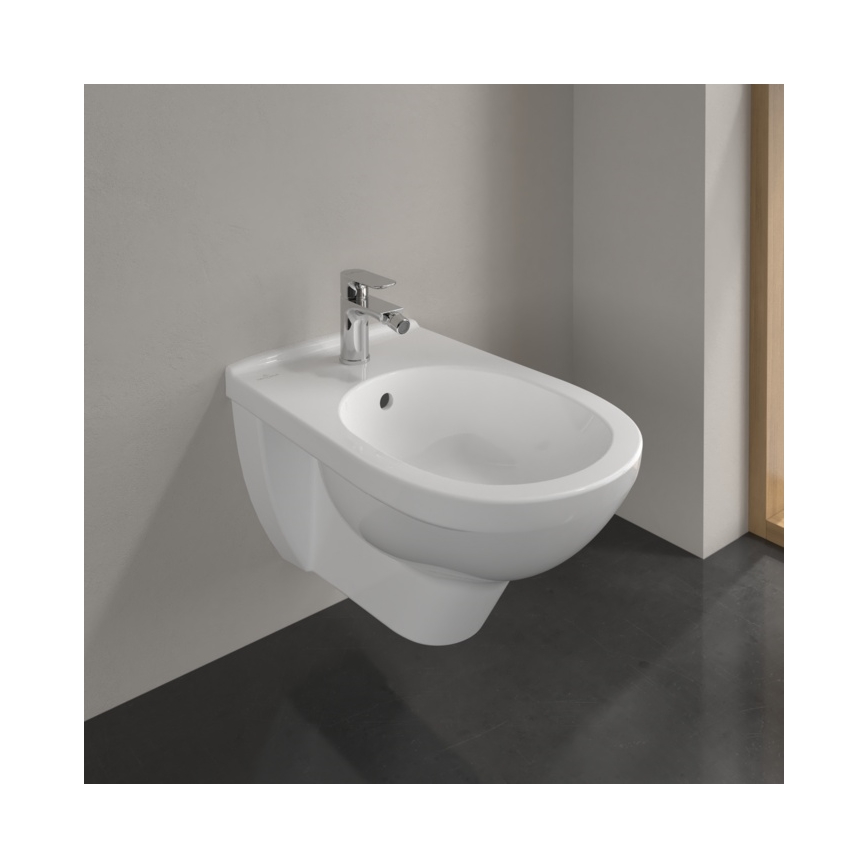 Villeroy & Boch 54600001 - Seinään asennettava bidee O.NOVO keramiikka/valkoinen