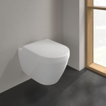 Villeroy & Boch 5614A1T2 - Seinään asennettava WC SUBWAY 2.0 keramiikka/valkoinen