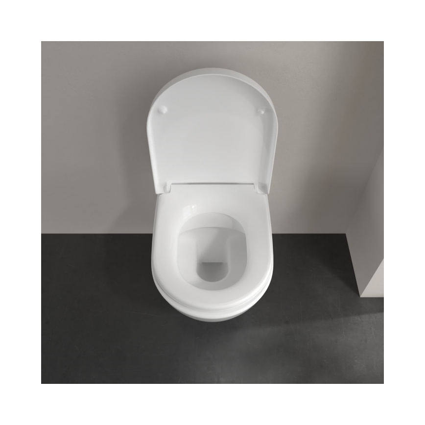Villeroy & Boch 5614R0R1 - Seinään asennettava WC SUBWAY 2.0 keramiikka/valkoinen