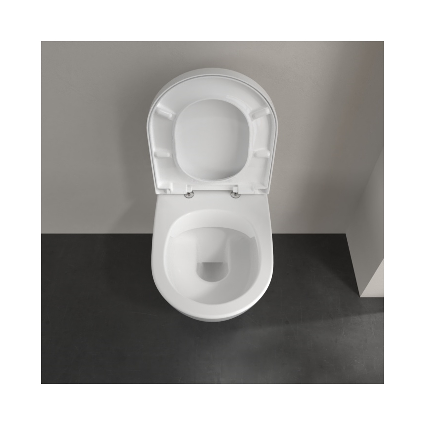 Villeroy & Boch 5614R0R1 - Seinään asennettava WC SUBWAY 2.0 keramiikka/valkoinen
