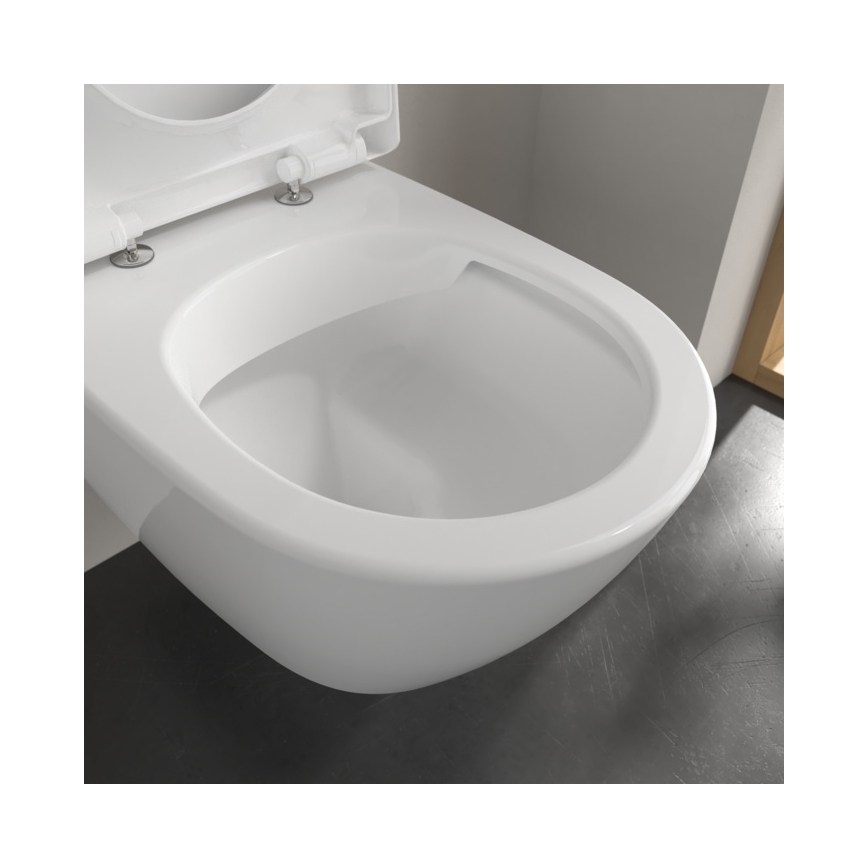 Villeroy & Boch 5614R0R1 - Seinään asennettava WC SUBWAY 2.0 keramiikka/valkoinen