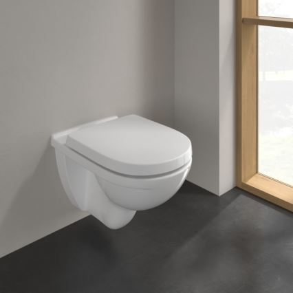 Villeroy & Boch 56601001 - O.NOVO seinään asennettava WC-istuin, keraaminen/valkoinen