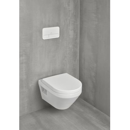 Villeroy & Boch 5684CL01 - Seinään asennettava WC-istuin SoftClose-kannella ARCHITECTURA keraaminen/valkoinen