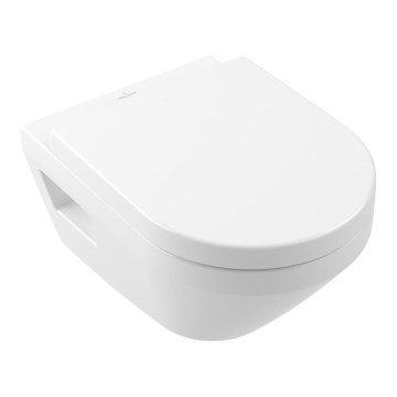 Villeroy & Boch 5684CLR1 - Seinään kiinnitettävä WC-istuin SoftClose-kannella ARCHITECTURA keramiikka/valkoinen