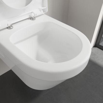 Villeroy & Boch 5684HR01 - Seinään asennettava WC-istuin SoftClose-istuinkannella ARCHITECTURA keramiikka/valkoinen