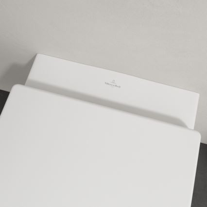 Villeroy & Boch 5684HR01 - Seinään asennettava WC-istuin SoftClose-istuinkannella ARCHITECTURA keramiikka/valkoinen