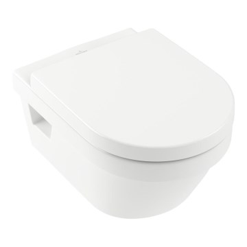 Villeroy & Boch 5684HR01 - Seinään asennettava WC-istuin SoftClose-istuinkannella ARCHITECTURA keramiikka/valkoinen