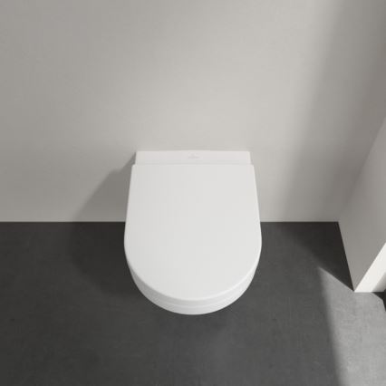Villeroy & Boch 5684R0R1 - Seinään asennettava WC-istuin ARCHITECTURA keramiikka/valkoinen