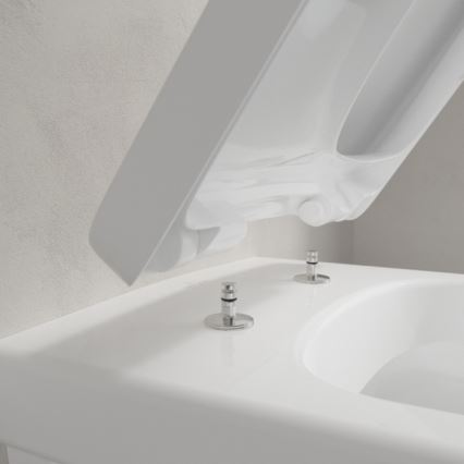 Villeroy & Boch 5685HR01 - Seinään ripustettava WC-istuin SoftClose-kannella ARCHITECTURA keraaminen/valkoinen