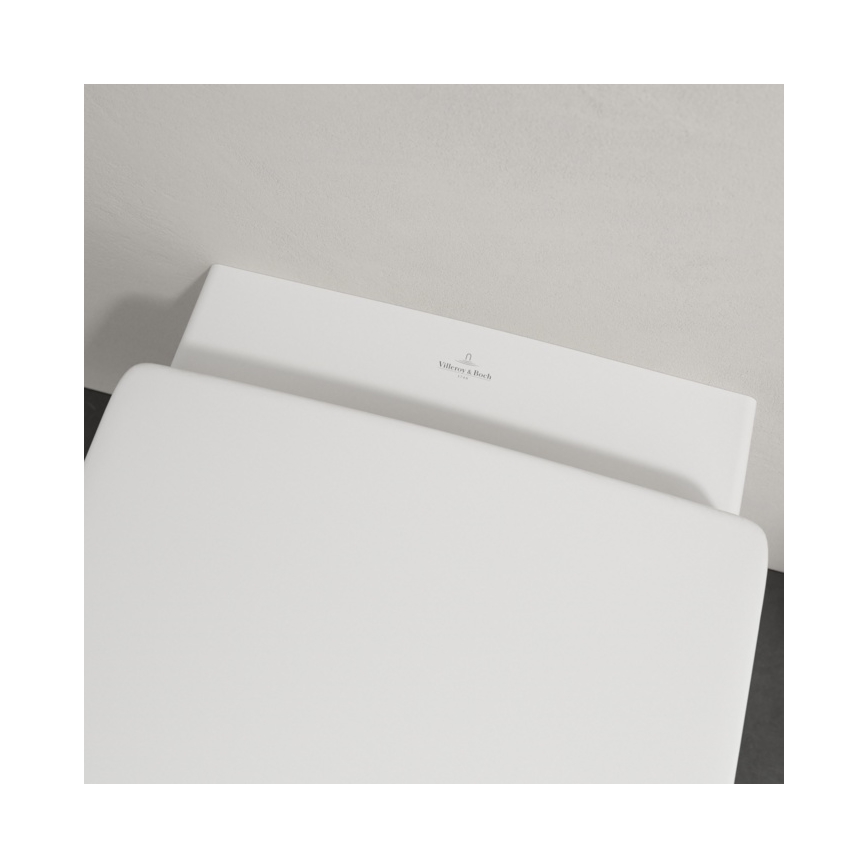 Villeroy & Boch 5685HR01 - Seinään ripustettava WC-istuin SoftClose-kannella ARCHITECTURA keraaminen/valkoinen