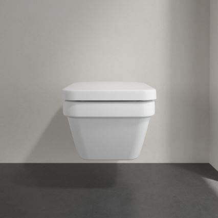 Villeroy & Boch 5685HR01 - Seinään ripustettava WC-istuin SoftClose-kannella ARCHITECTURA keraaminen/valkoinen