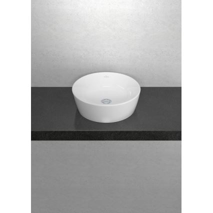 Villeroy & Boch 5A254501 - Pöytätasoallas ARCHITECTURA, halkaisija 45 cm, keraaminen/valkoinen