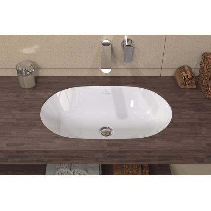 Villeroy & Boch 5A766001 - Upotettava pesuallas ARCHITECTURA 57 x 37,5 cm keraaminen/valkoinen