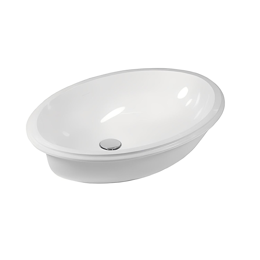 Villeroy & Boch 61440001 - Upotettava pesuallas EVANA 67,5x47,5 cm keramiikka/valkoinen