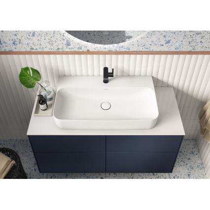 Villeroy & Boch 680800RW - Pesualtaan pohjaventtiili valkoinen/kiiltävä kromi