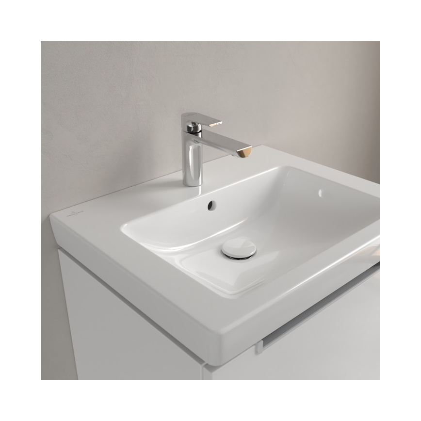 Villeroy & Boch 7113F001 - Seinään asennettava pesuallas SUBWAY 2.0 60x47 cm keramiikka/valkoinen