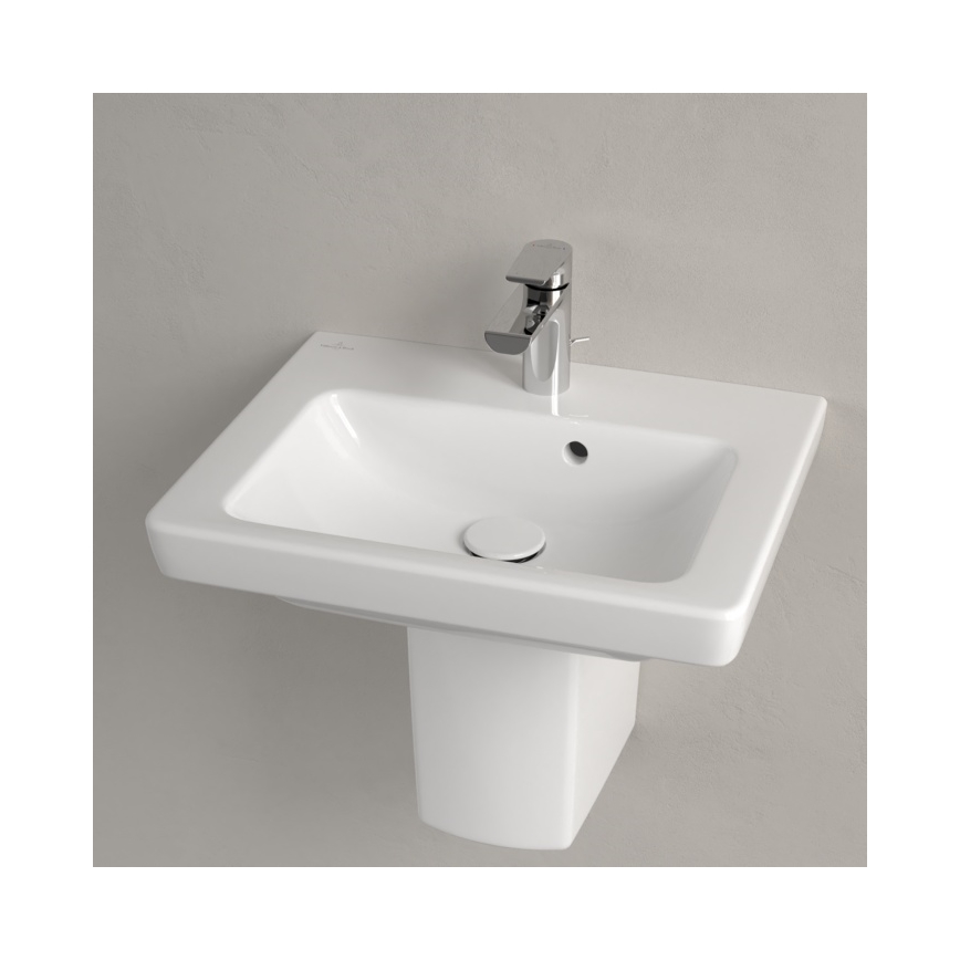 Villeroy & Boch 73155001 - Seinään asennettava pesuallas SUBWAY 2.0 50x40 cm keraaminen/valkoinen
