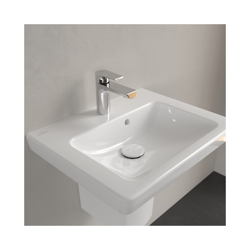 Villeroy & Boch 73155001 - Seinään asennettava pesuallas SUBWAY 2.0 50x40 cm keraaminen/valkoinen