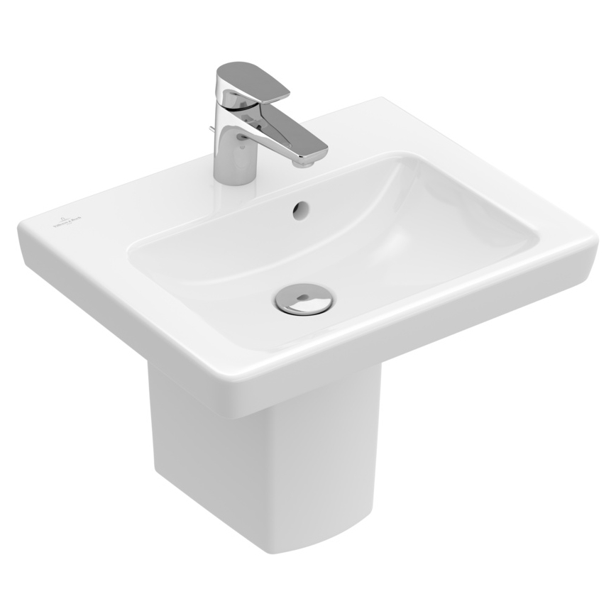 Villeroy & Boch 73155001 - Seinään asennettava pesuallas SUBWAY 2.0 50x40 cm keraaminen/valkoinen