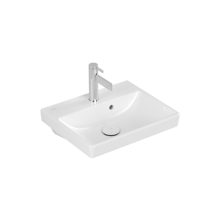 Villeroy & Boch 73584501 - Seinäasennettava pesuallas AVENTO 45x37 cm keramiikka/valkoinen