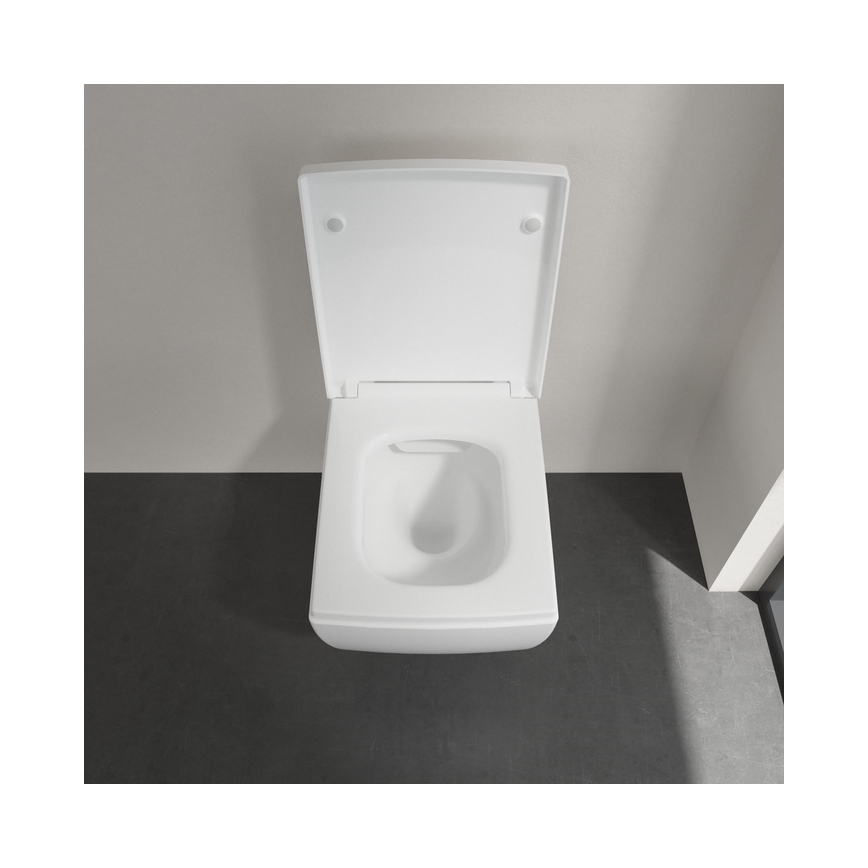 Villeroy & Boch 8M24S101 - SoftClose MEMENTO 2.0 WC-istuinkansi, valkoinen