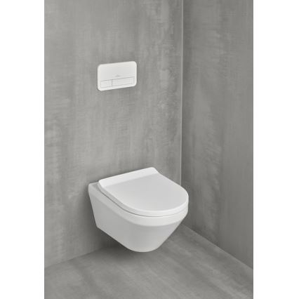 Villeroy & Boch 8M70S101 - WC-istuinkansi ARCHITECTURA SoftClose valkoinen