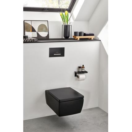 Villeroy & Boch 922169AN - VICONNECT-huuhtelupainike mattamusta/mattakromi