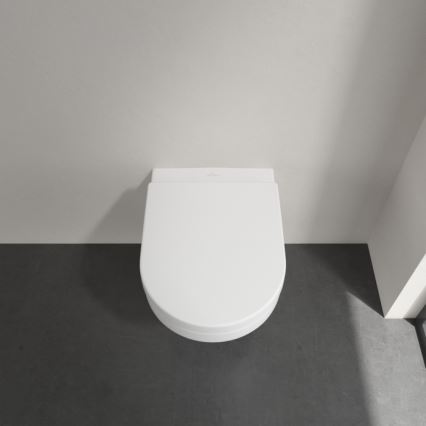 Villeroy & Boch 98M9C101 - SoftClose WC-istuimen kansi ARCHITECTURA, valkoinen