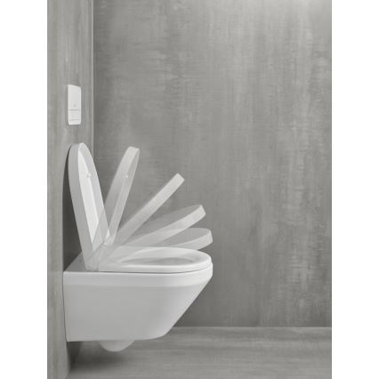 Villeroy & Boch 98M9C101 - SoftClose WC-istuimen kansi ARCHITECTURA, valkoinen