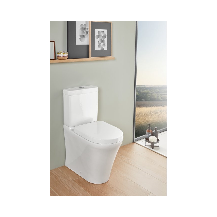 Villeroy & Boch 9M38S101 - WC-istuimen kansi SoftClose O.NOVO, valkoinen