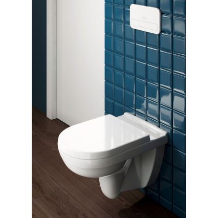 Villeroy & Boch 9M38S101 - WC-istuimen kansi SoftClose O.NOVO, valkoinen