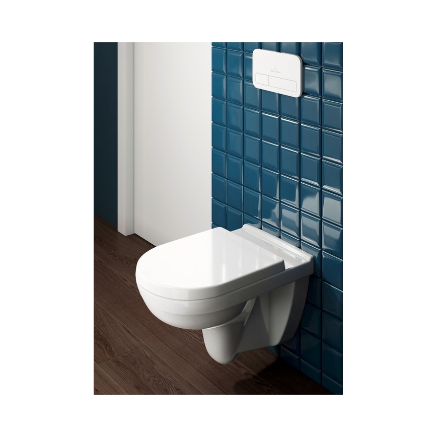 Villeroy & Boch 9M38S101 - WC-istuimen kansi SoftClose O.NOVO, valkoinen