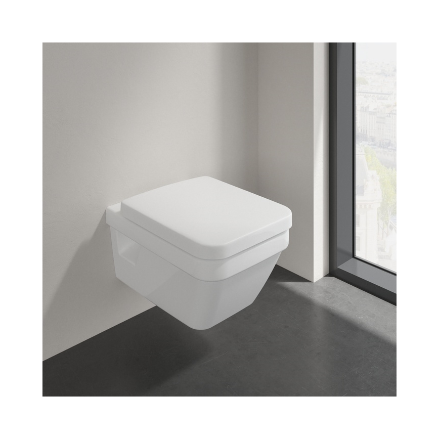 Villeroy & Boch 9M58S101 - WC-istuimen kansi SoftClose ARCHITECTURA valkoinen