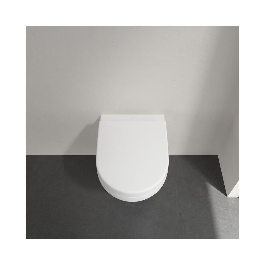 Villeroy & Boch 9M66S201 - WC-istuimen kansi SoftClose ARCHITECTURA valkoinen