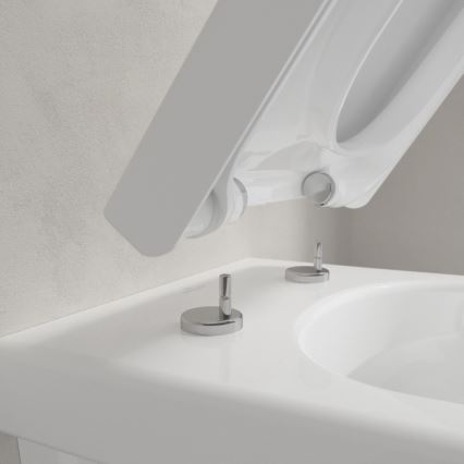 Villeroy & Boch 9M66S201 - WC-istuimen kansi SoftClose ARCHITECTURA valkoinen