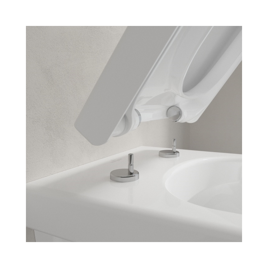 Villeroy & Boch 9M66S201 - WC-istuimen kansi SoftClose ARCHITECTURA valkoinen