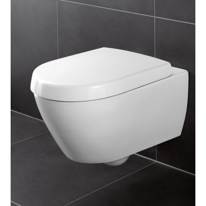 Villeroy & Boch 9M68S101 - WC-istuinkansi SoftClose SUBWAY 2.0 valkoinen