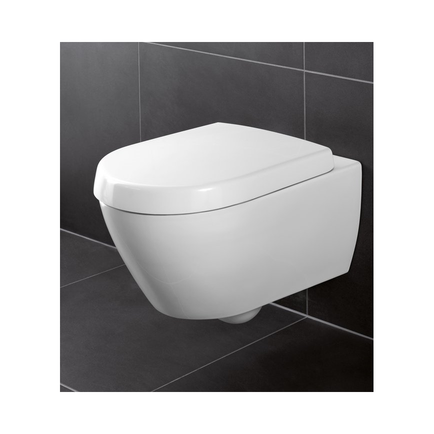 Villeroy & Boch 9M68S101 - WC-istuinkansi SoftClose SUBWAY 2.0 valkoinen