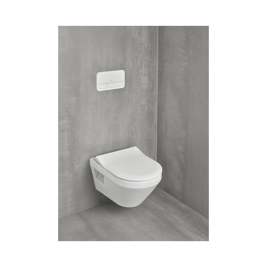 Villeroy & Boch 9M70S101 - pehmeästi sulkeutuva WC-istuin ARCHITECTURA valkoinen