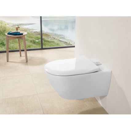 Villeroy & Boch 9M78S101 - SoftClose SUBWAY 2.0 WC-kansi, valkoinen
