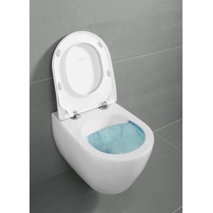 Villeroy & Boch 9M78S101 - SoftClose SUBWAY 2.0 WC-kansi, valkoinen